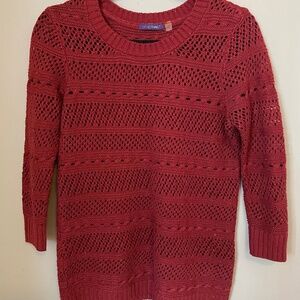 Red Women’s Knit Sweater